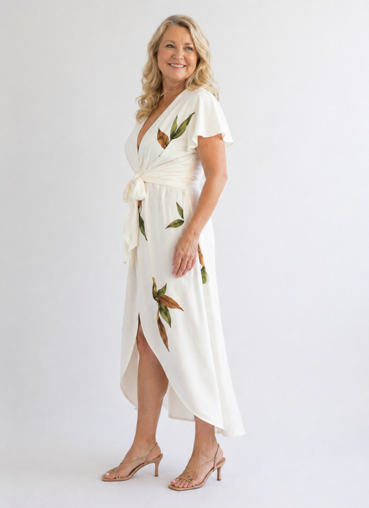 Elegant Wrap Dress