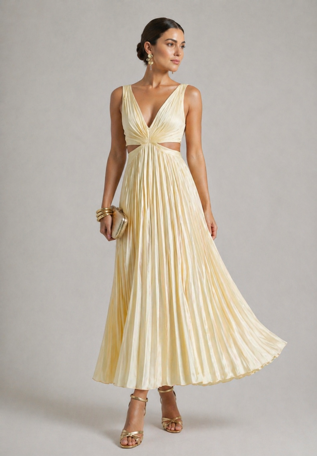 Radiant Twist Dress
