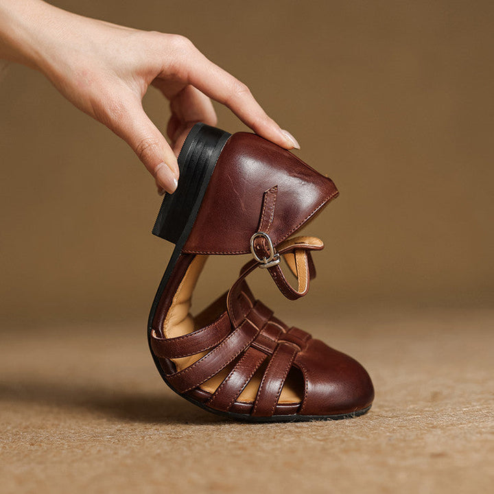 Solene | Ballerine ortopediche in pelle