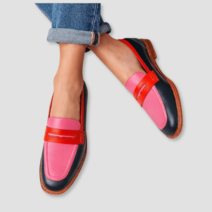 ROSIE | Playful Statement Loafers - Black