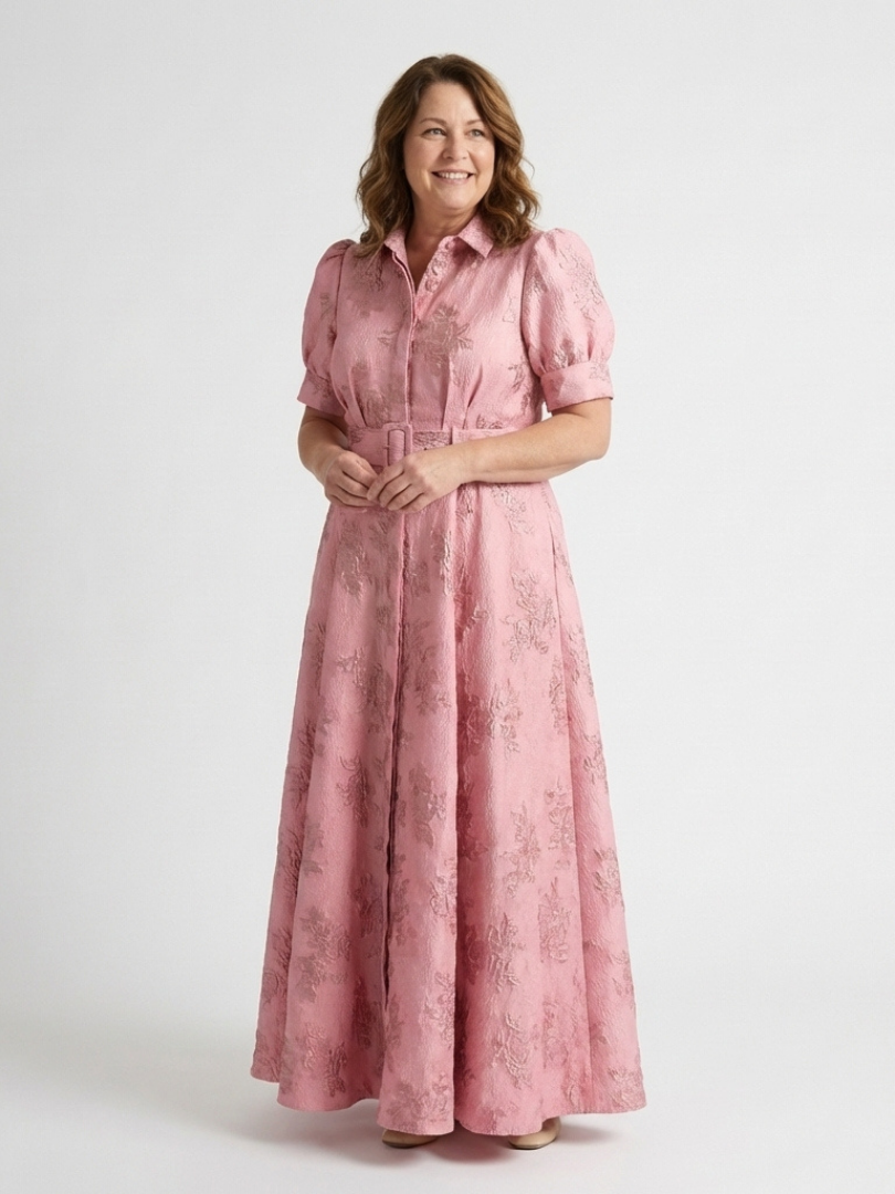 Xanthea | Breezy Floral Short Sleeve Maxi Dress