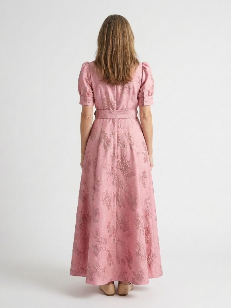 Xanthea | Breezy Floral Short Sleeve Maxi Dress