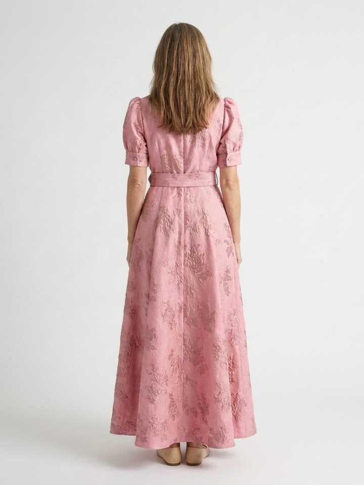 Xanthea | Breezy Floral Short Sleeve Maxi Dress