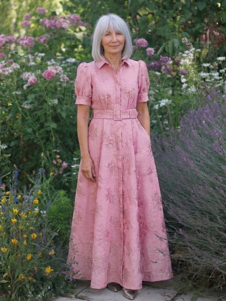 Xanthea | Breezy Floral Short Sleeve Maxi Dress