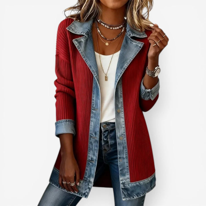 Colette | Denim Jacket - Khaki