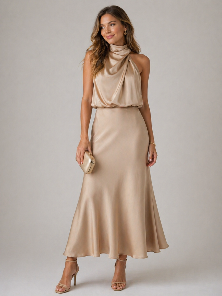Draped Dress