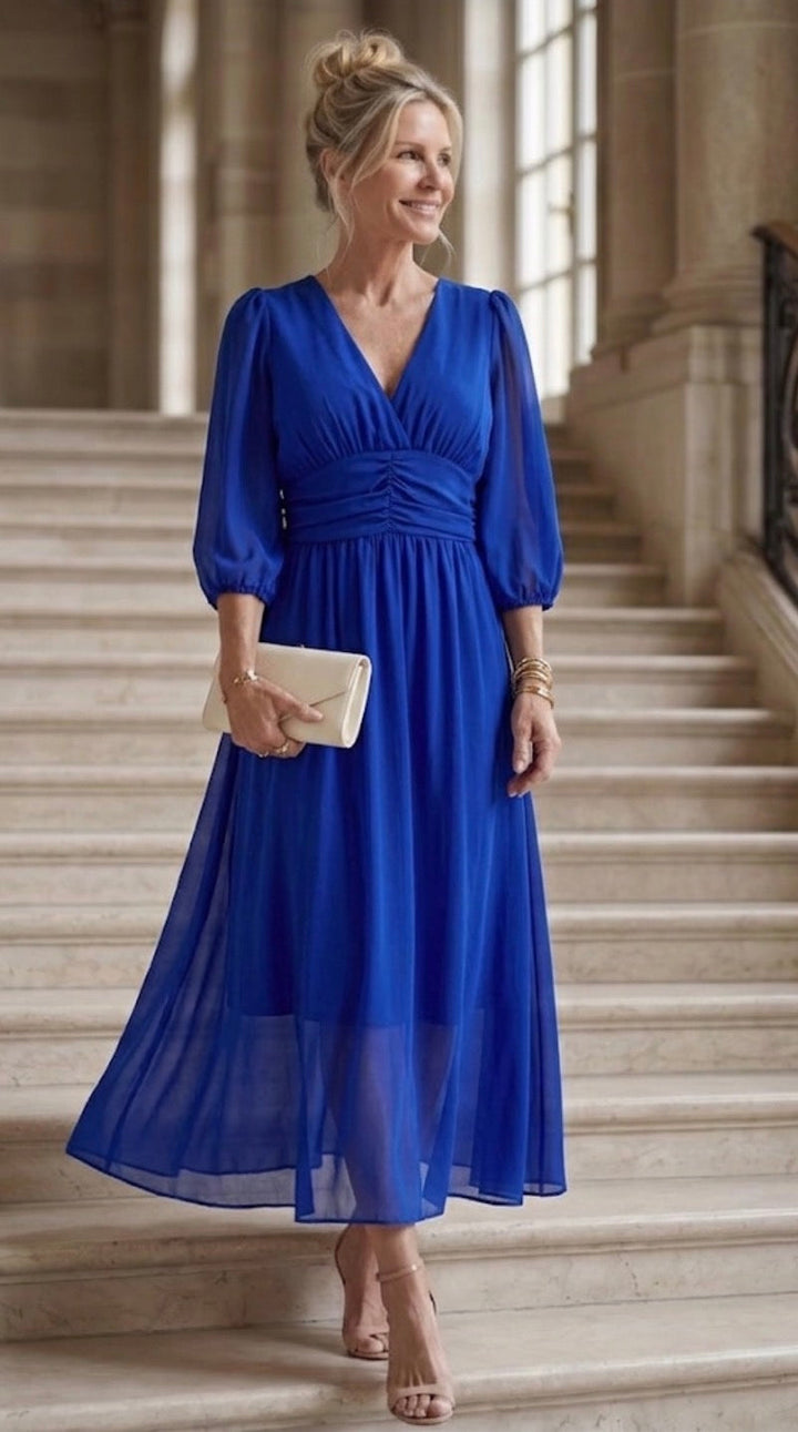 Elegant Wrap Dress