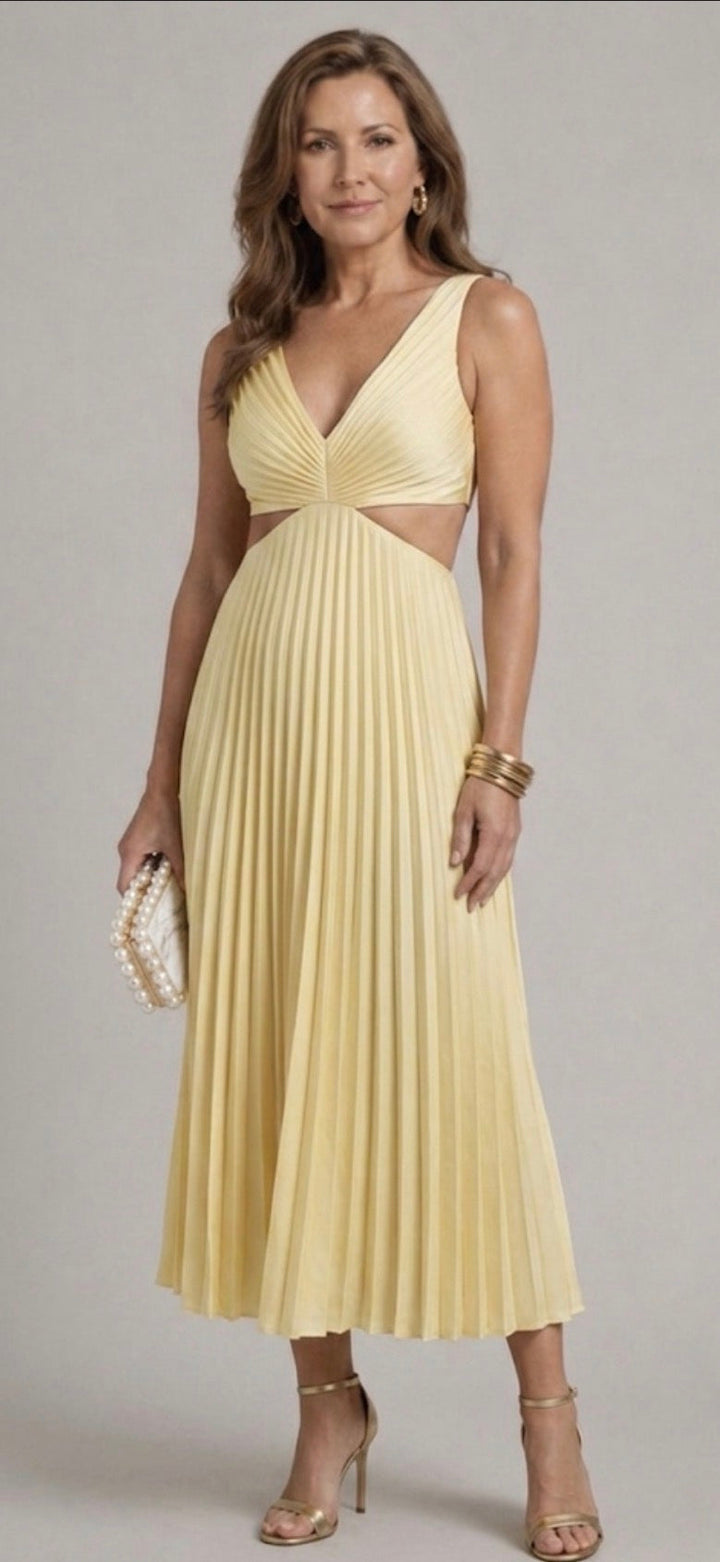Radiant Twist Dress