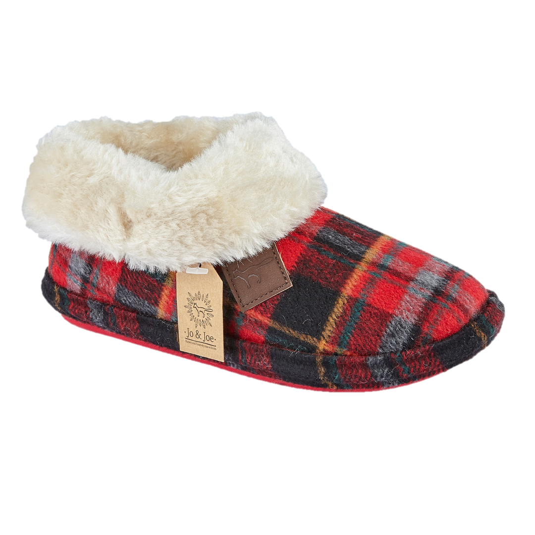 Quinn | Slippers a Ankle Boot Tartan