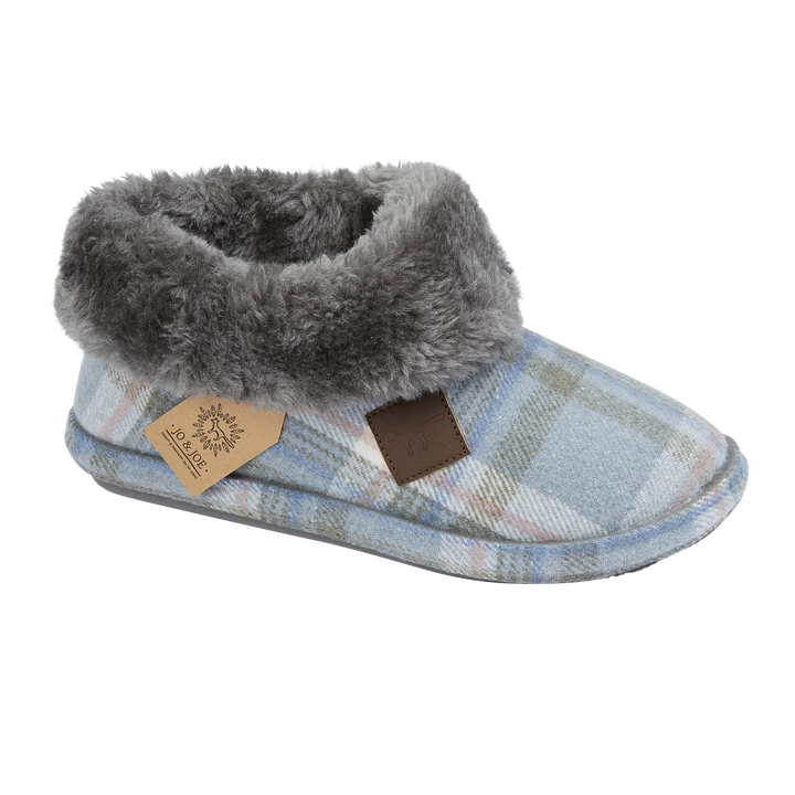 Quinn | Slippers a Ankle Boot Tartan