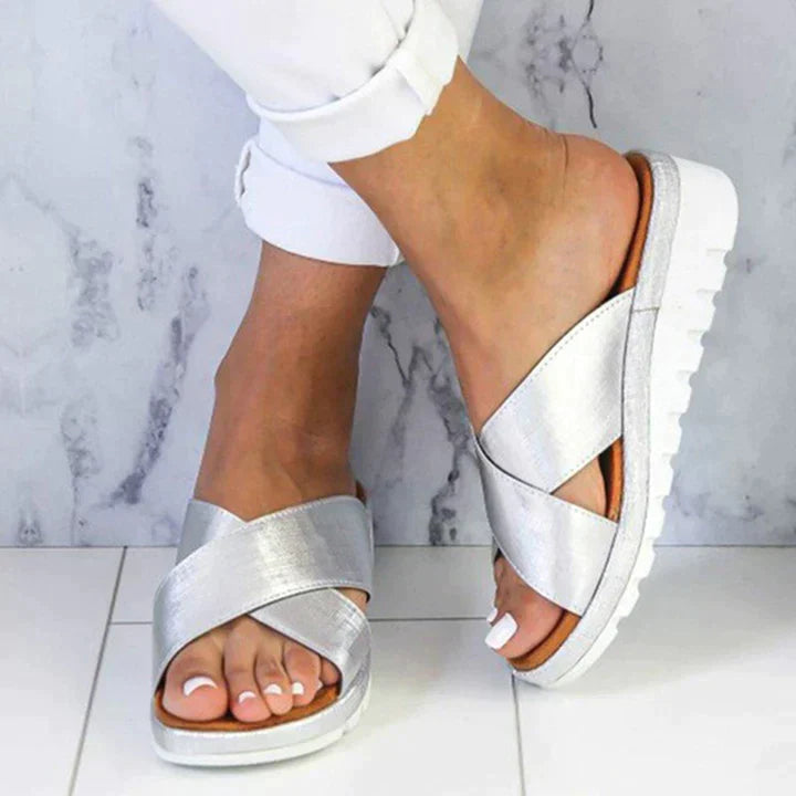 CloudWalk | Sandals Ergonomic Tendance - Argent
