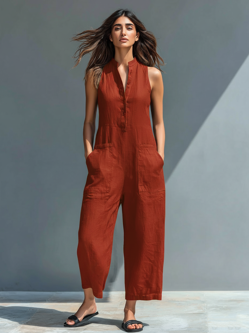 Lucille | Chic Sleeveless Jumpsuit