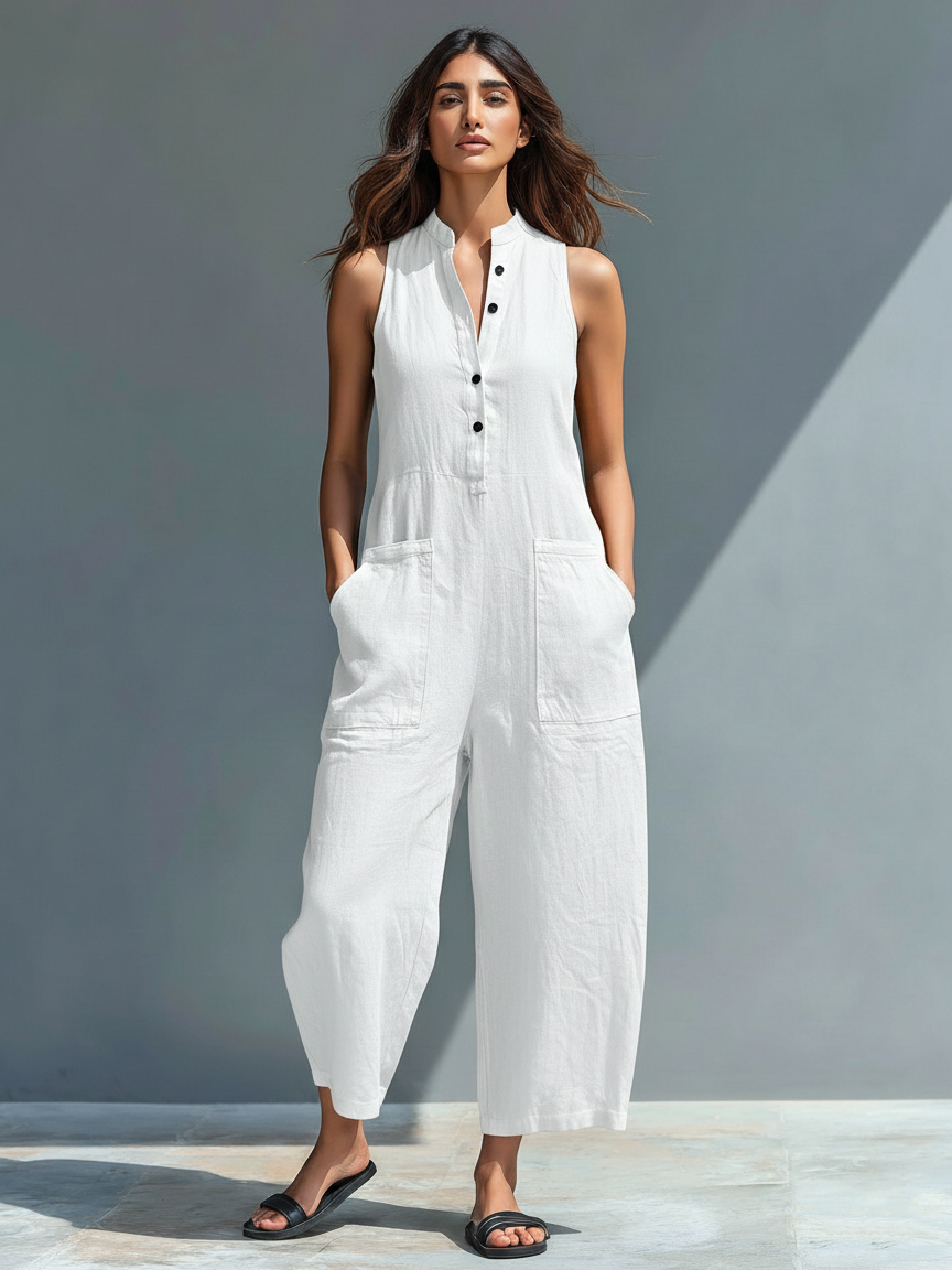 Lucille | Chic Sleeveless Jumpsuit