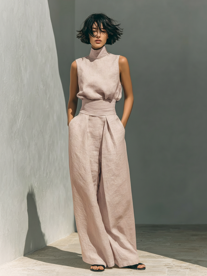 Chloe | Linen Blouse Completo