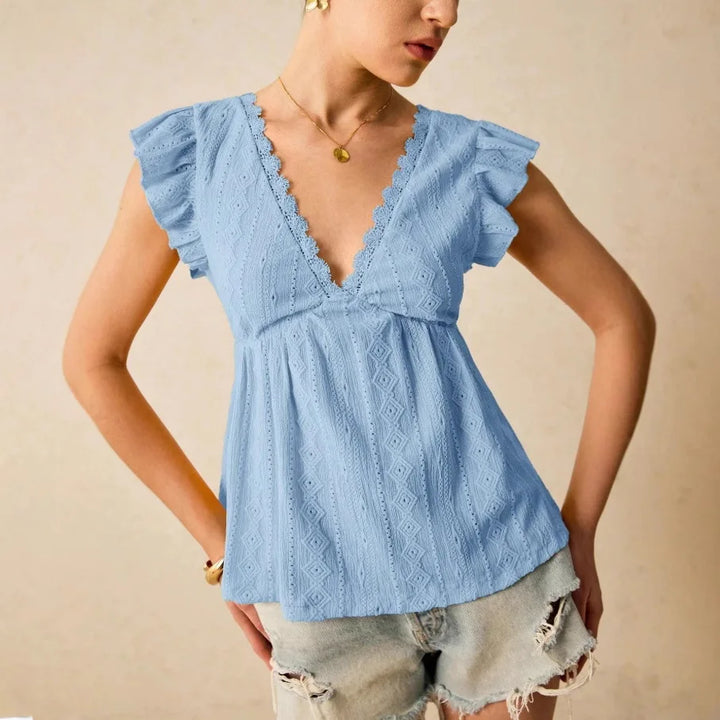 Valen | Lace Blouse - Helen & Olivia Manhattan