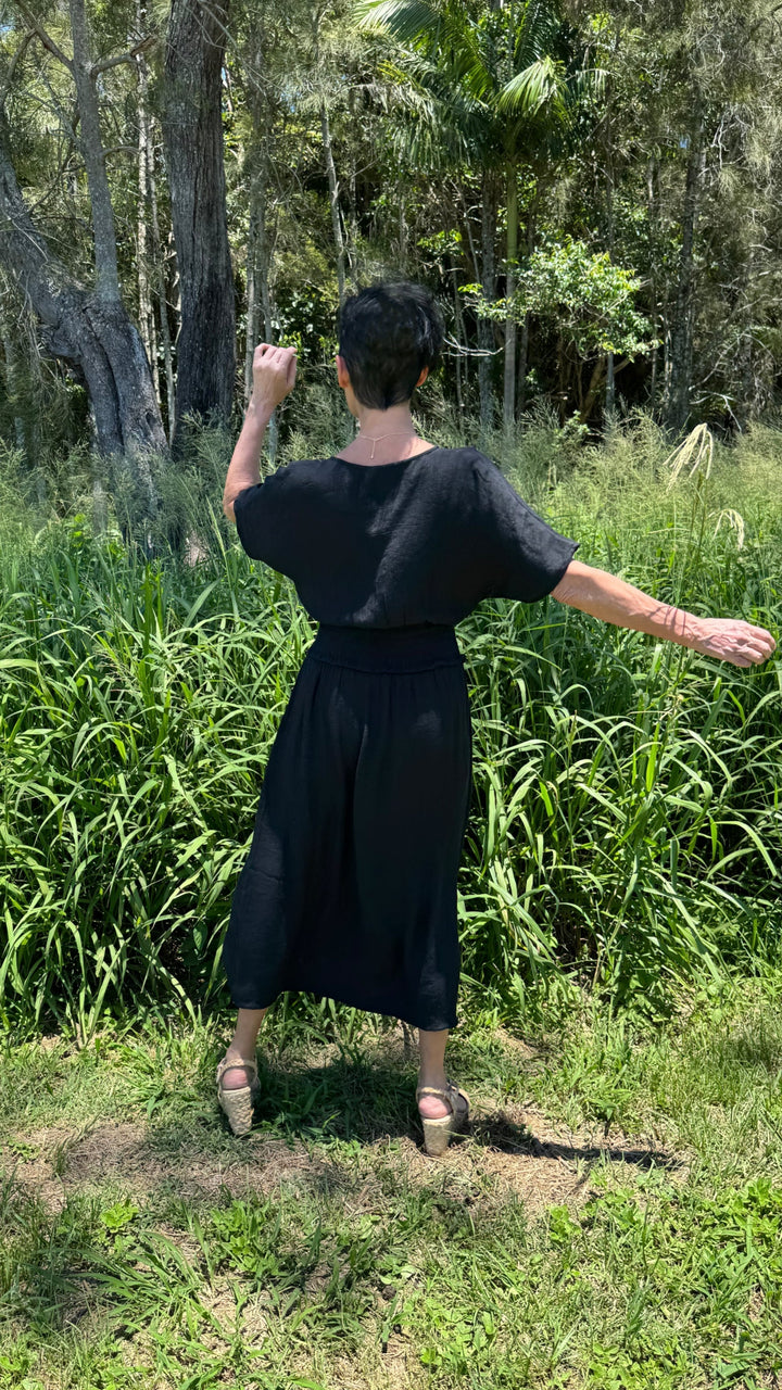 Nora | Bamboo Fiber Midi Dress