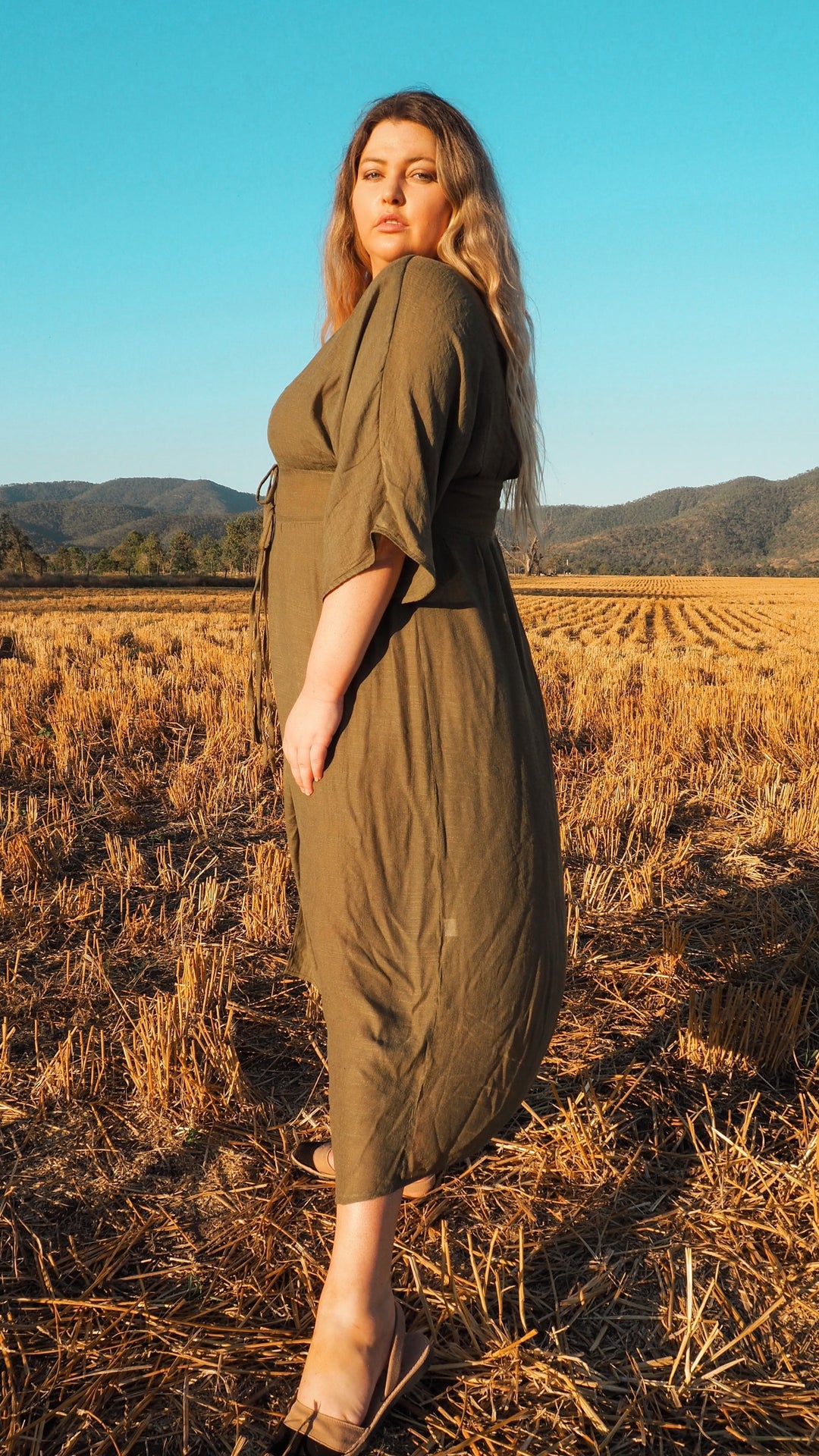 Jade | Dress Midi Comfortable