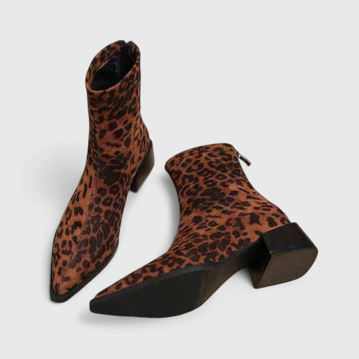 Lora Ankle Boots - Yellow