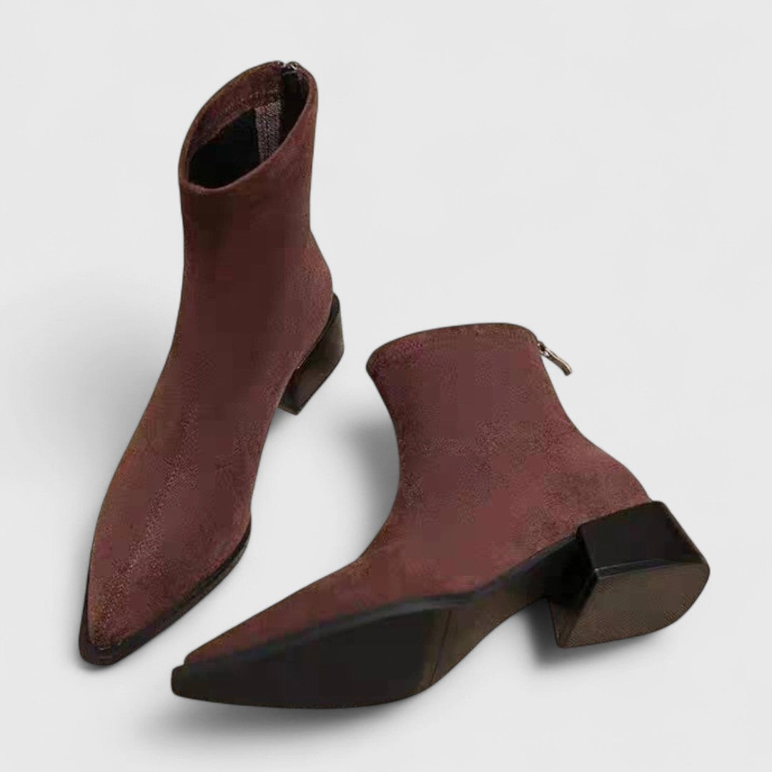 Lora Ankle Boots - Leopard