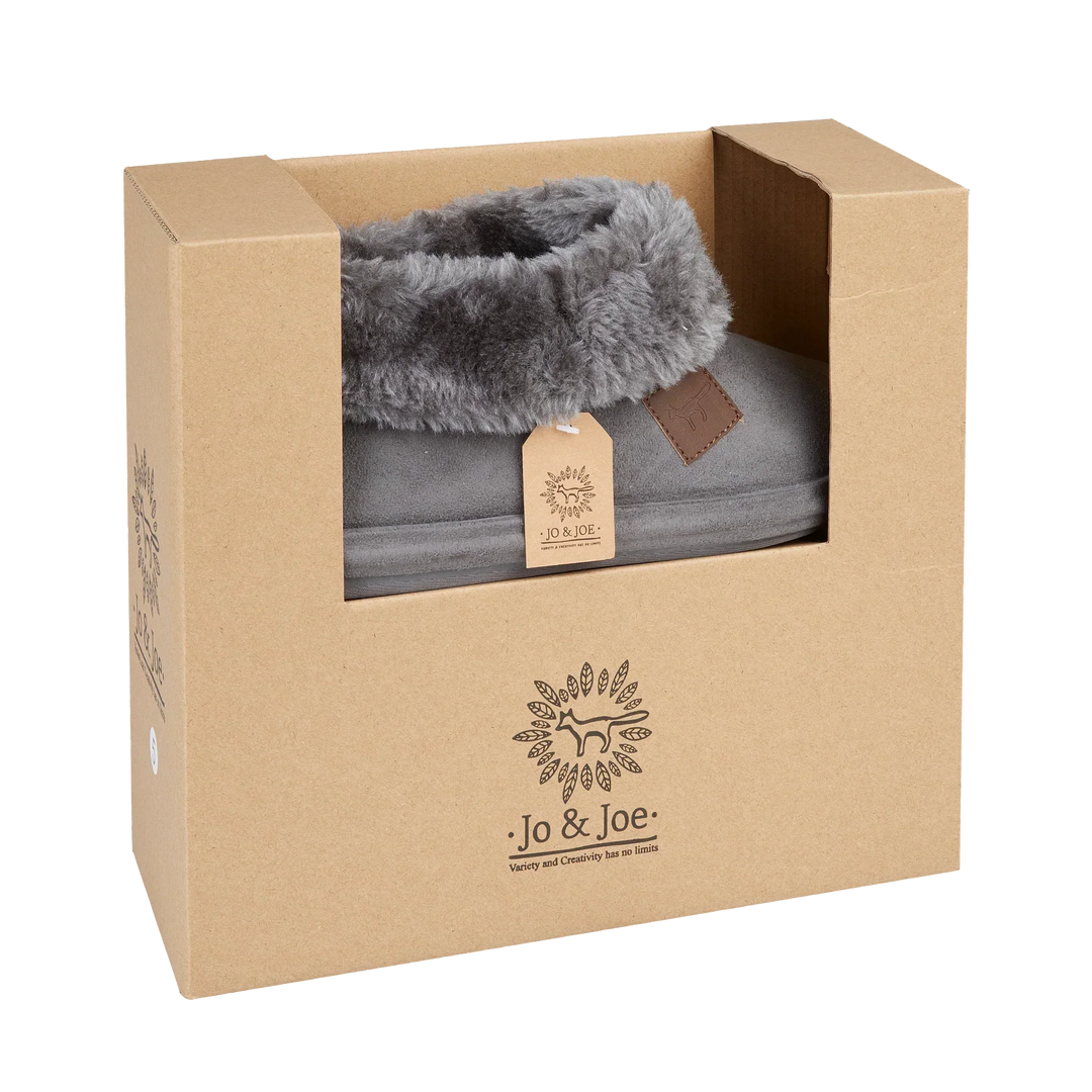 Cleo | Slippers a Ankle Boot in Similpelle Scamosciata