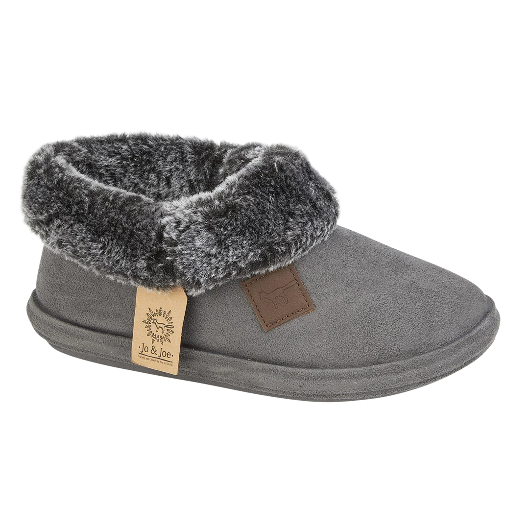 Cleo | Slippers a Ankle Boot in Similpelle Scamosciata