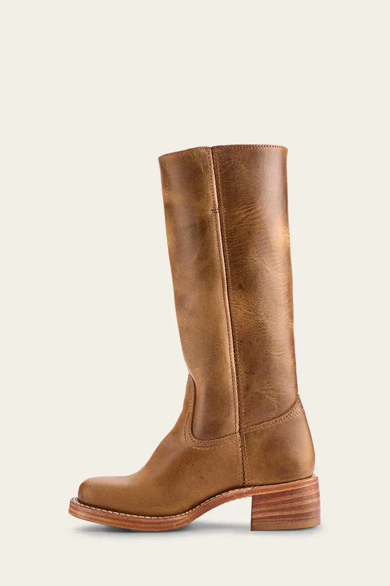 Van | Knee-High Boots with Slim Fit & Structured Sun