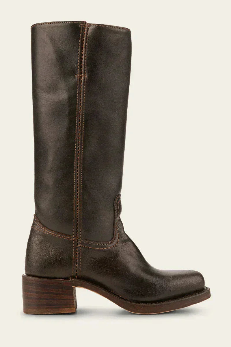 Van | Knee-High Boots with Slim Fit & Structured Sun