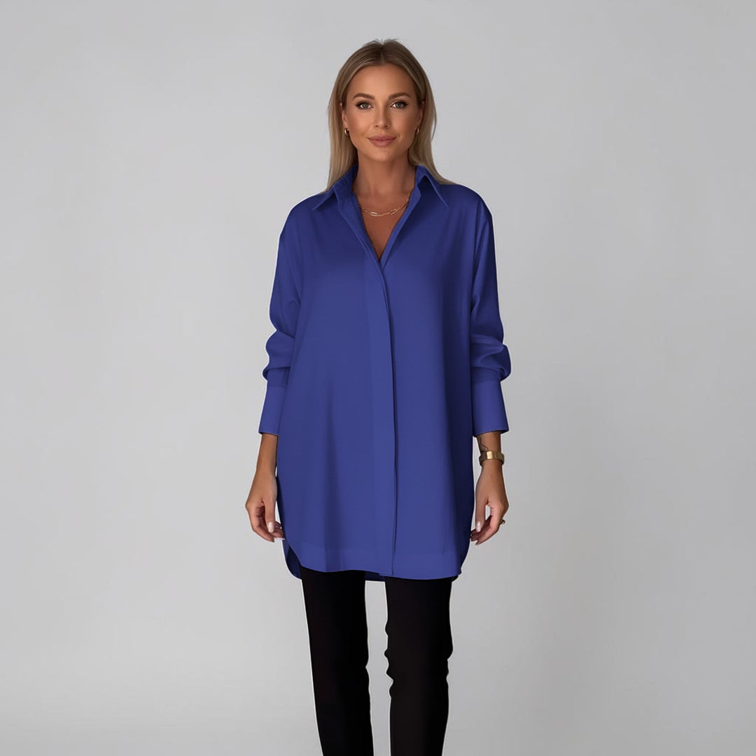 Dora | Relaxed Long Sleeve Blouse