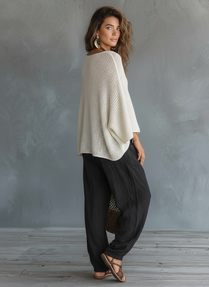 Hazel | Completo Sweater a Cape