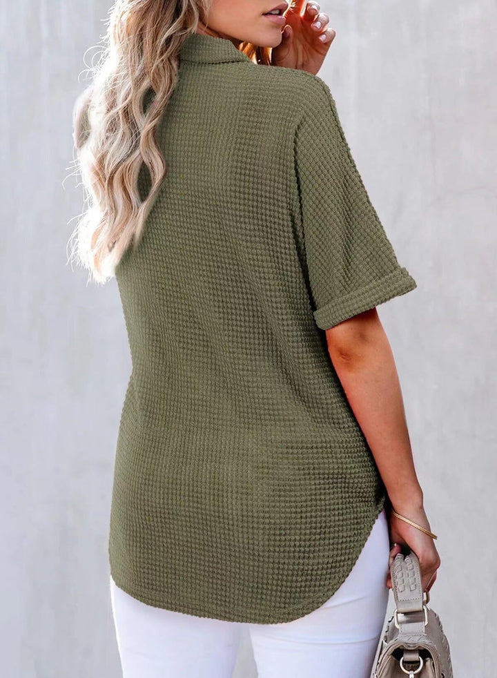 Solen | Waffle Knit Shirts