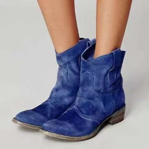 Rosalinda | Comfort Suede Boots - Helen & Olivia Manhattan