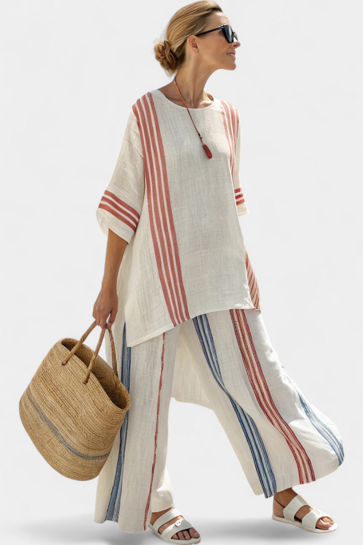 Solvane | Completo Striped Multicolore
