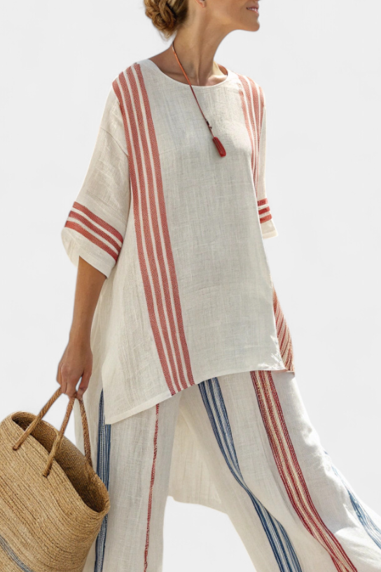 Solvane | Completo Striped Multicolore