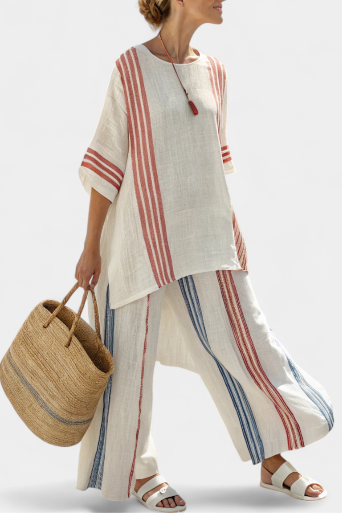 Solvane | Completo Striped Multicolore