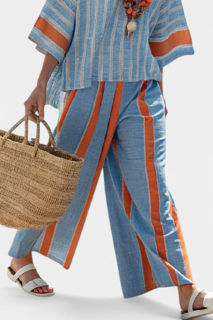 Velmere | Completo Striped Terracotta
