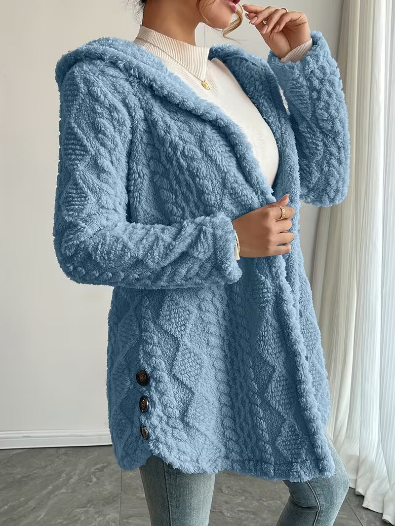 Josephine | Jacket Texturée Douillette - Abricot