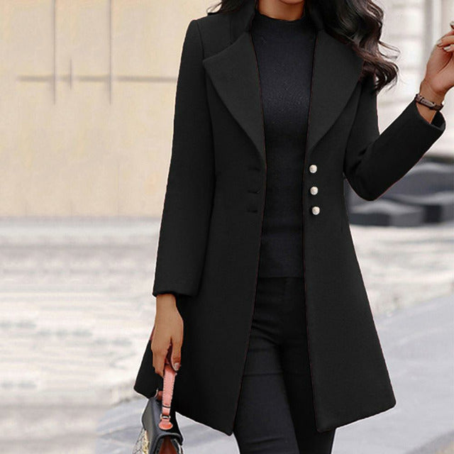 Eloise | Coat Mélange De Laine - 