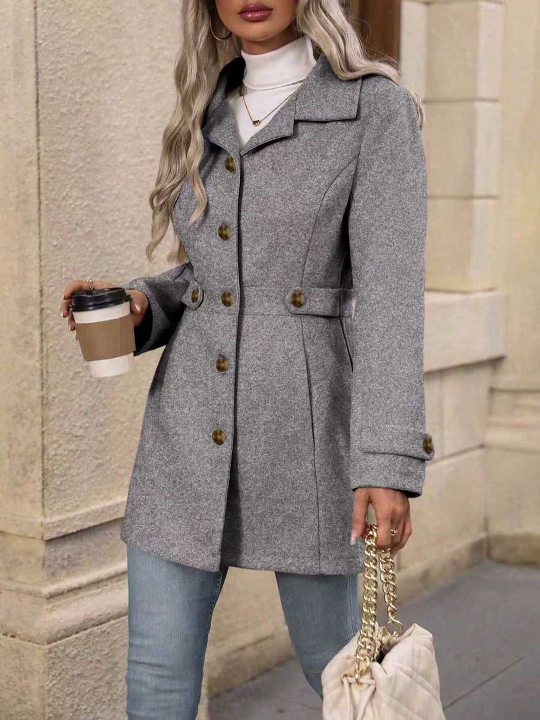 Emilie | Tranchée Coat Classic Elegant Enfants - 