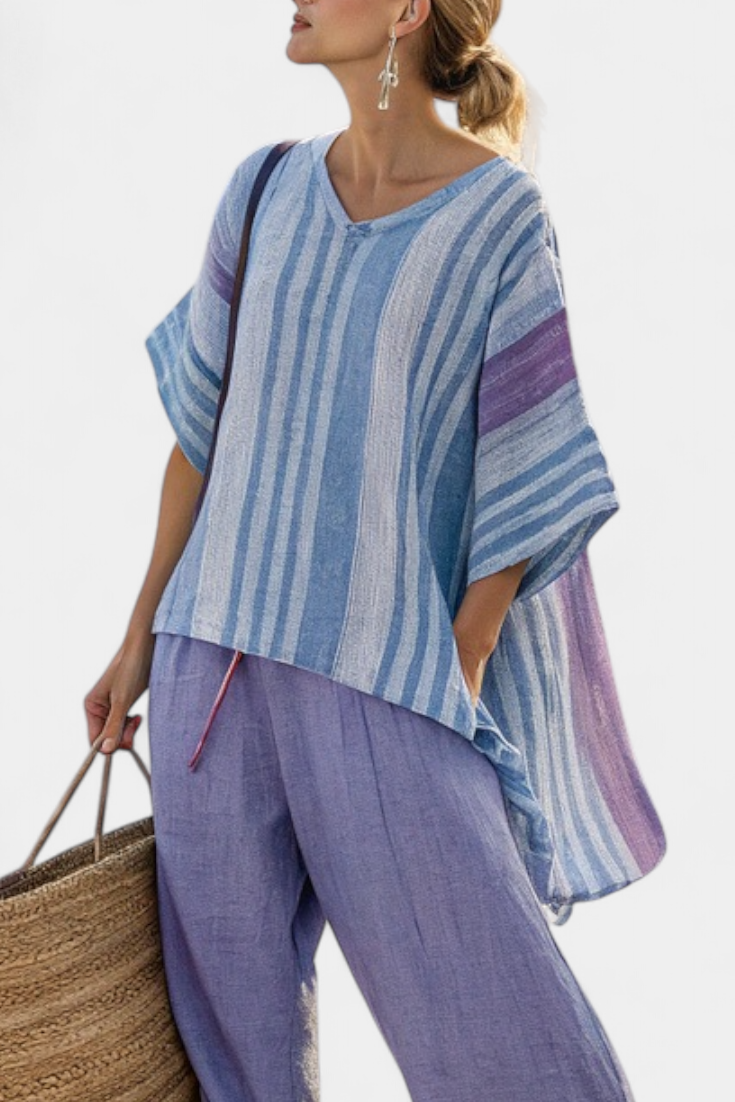 Zellora | Completo Lavanda & Sky Blue