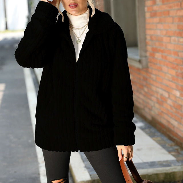 Delphine | Coat Peluche - 
