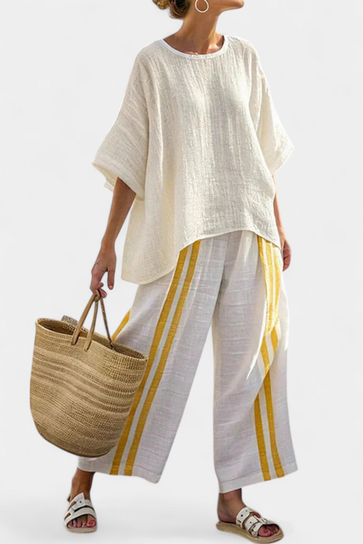 Anselor | Completo Striped Yellow