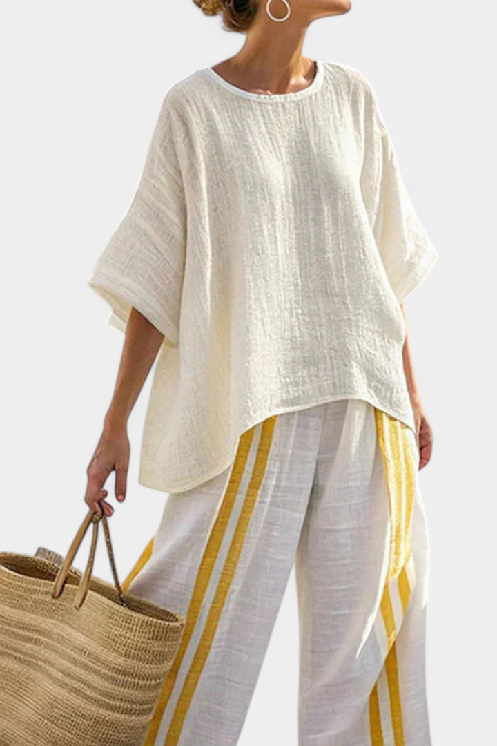 Anselor | Completo Striped Yellow