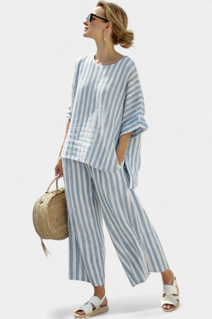 Rensleigh | Blue Striped Completo
