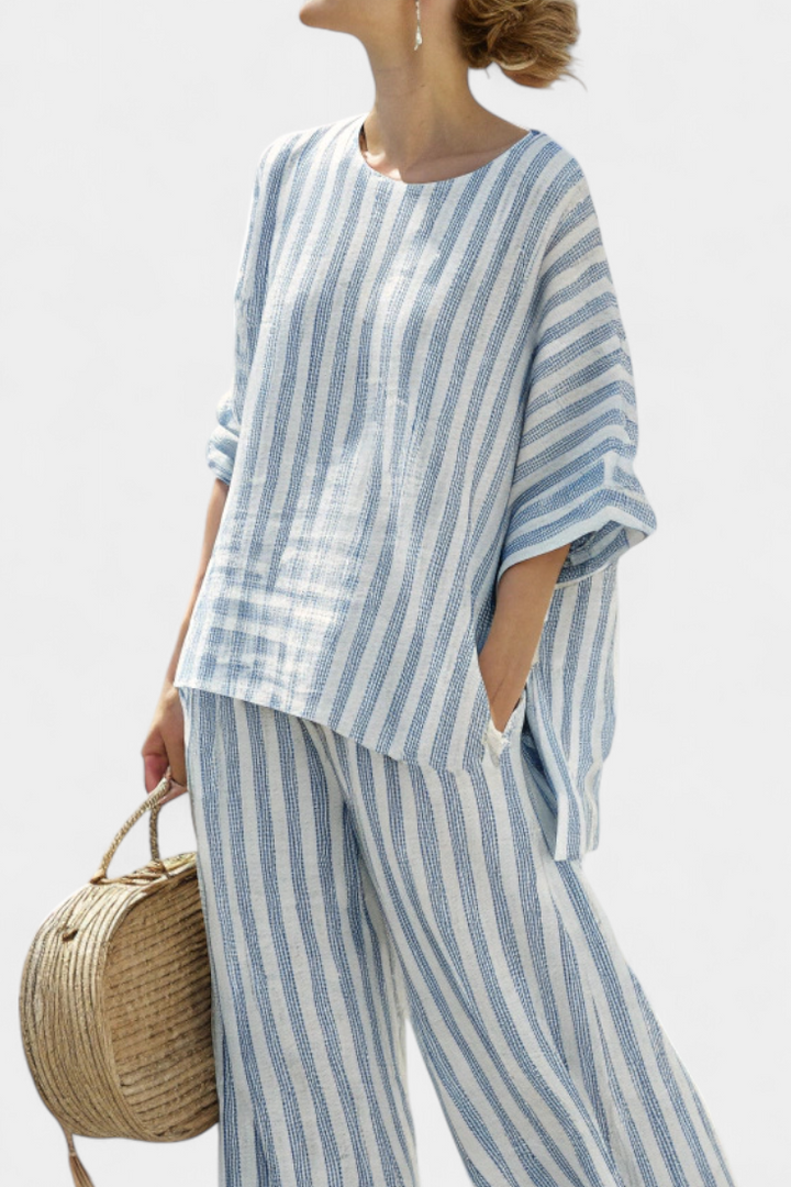 Rensleigh | Blue Striped Completo