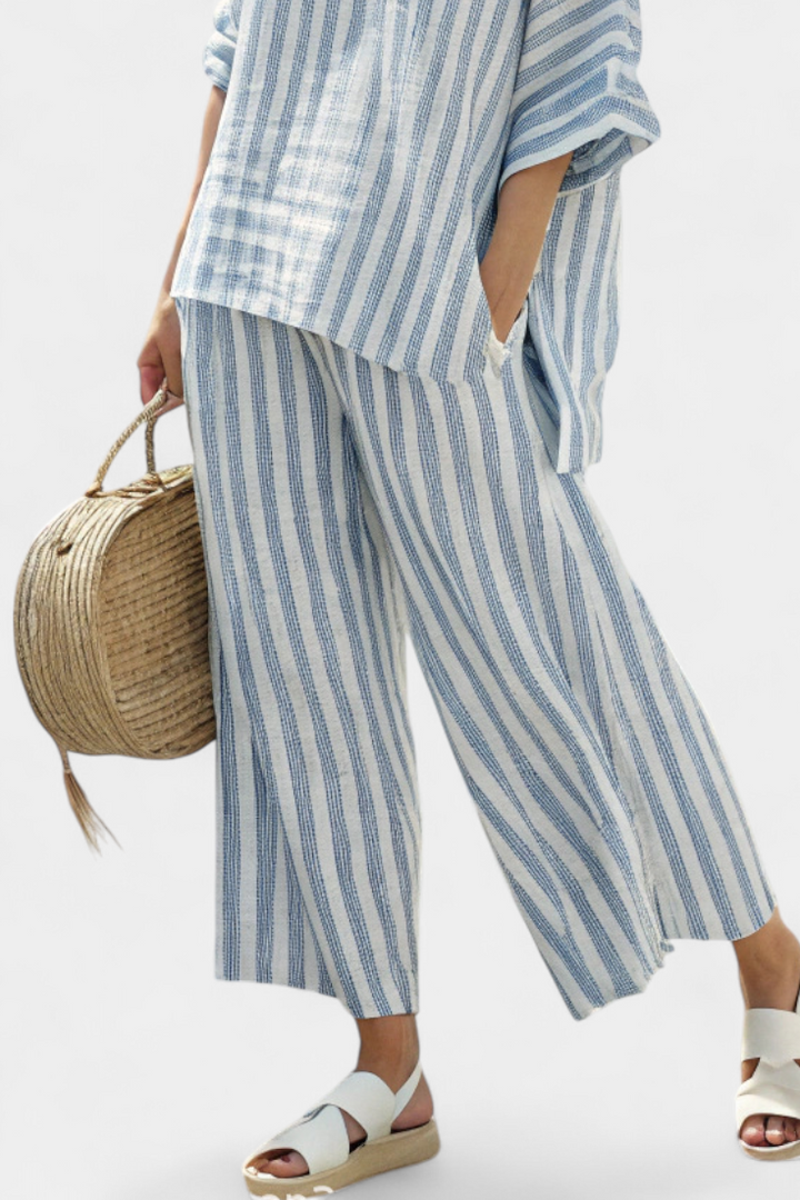 Rensleigh | Blue Striped Completo