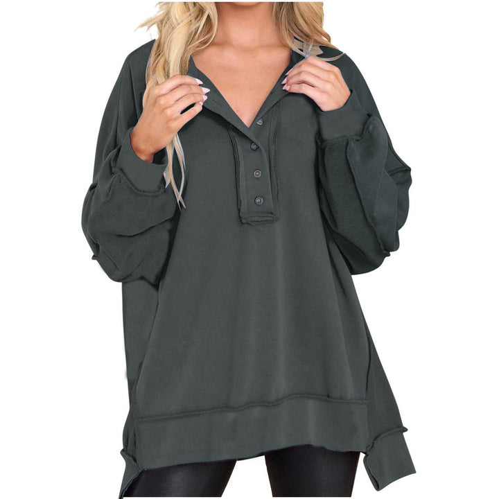 GABRIELLA | Cozy Casual Sweatshirt - Grey