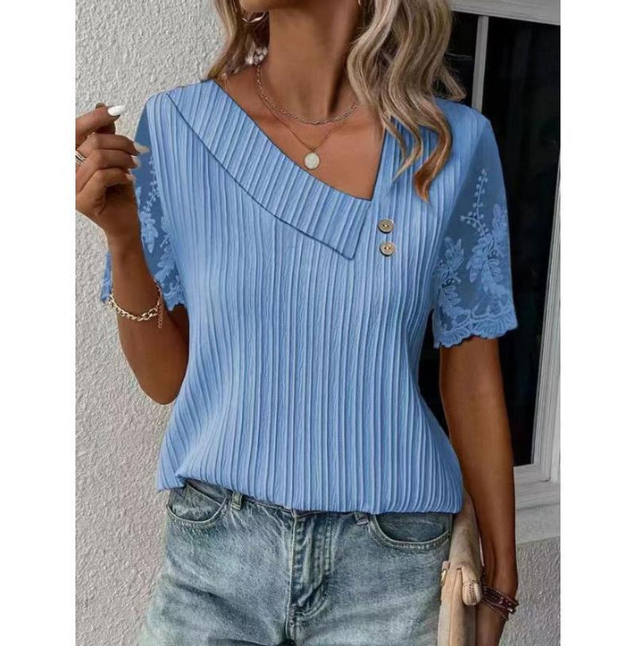 Haifa | Sophisticated Lace Blouse