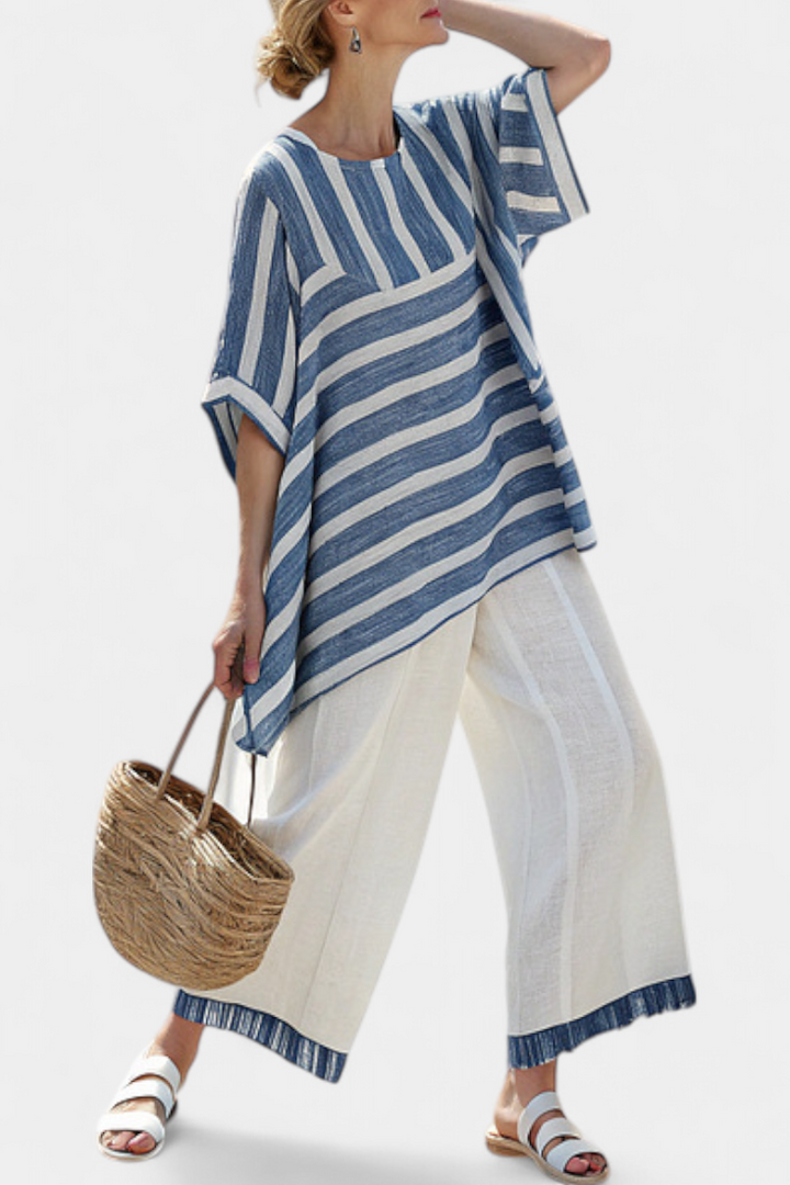 Corvielle | Hem Striped Completo