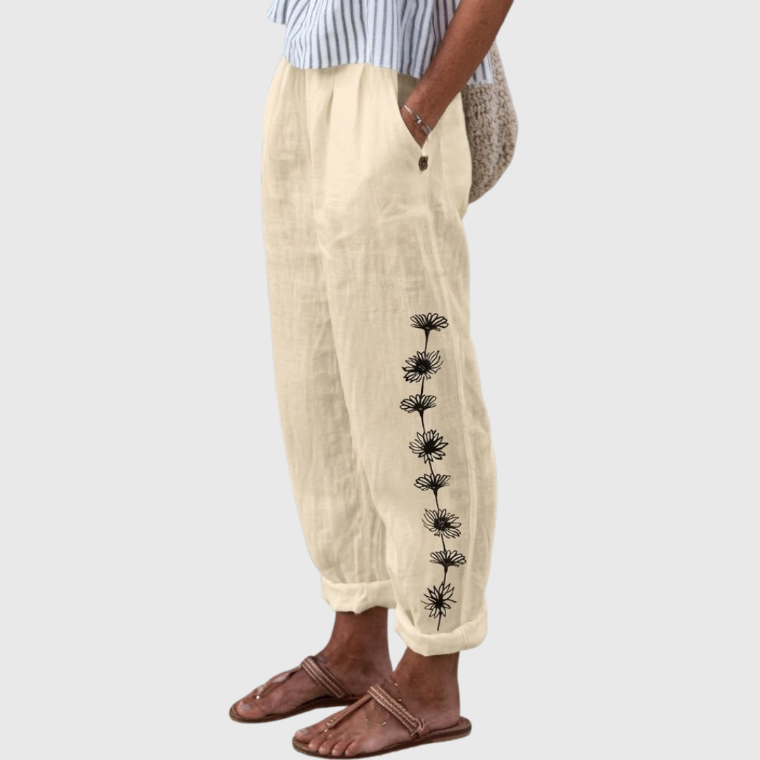 Elvira | Comfortable Knitted Lungo Pants