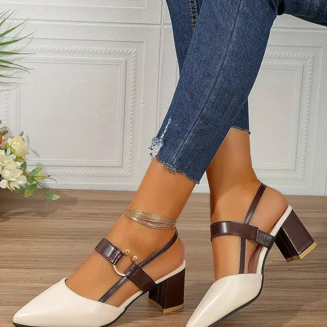 Block Heels – Stylish & Comfortable Support Image - 